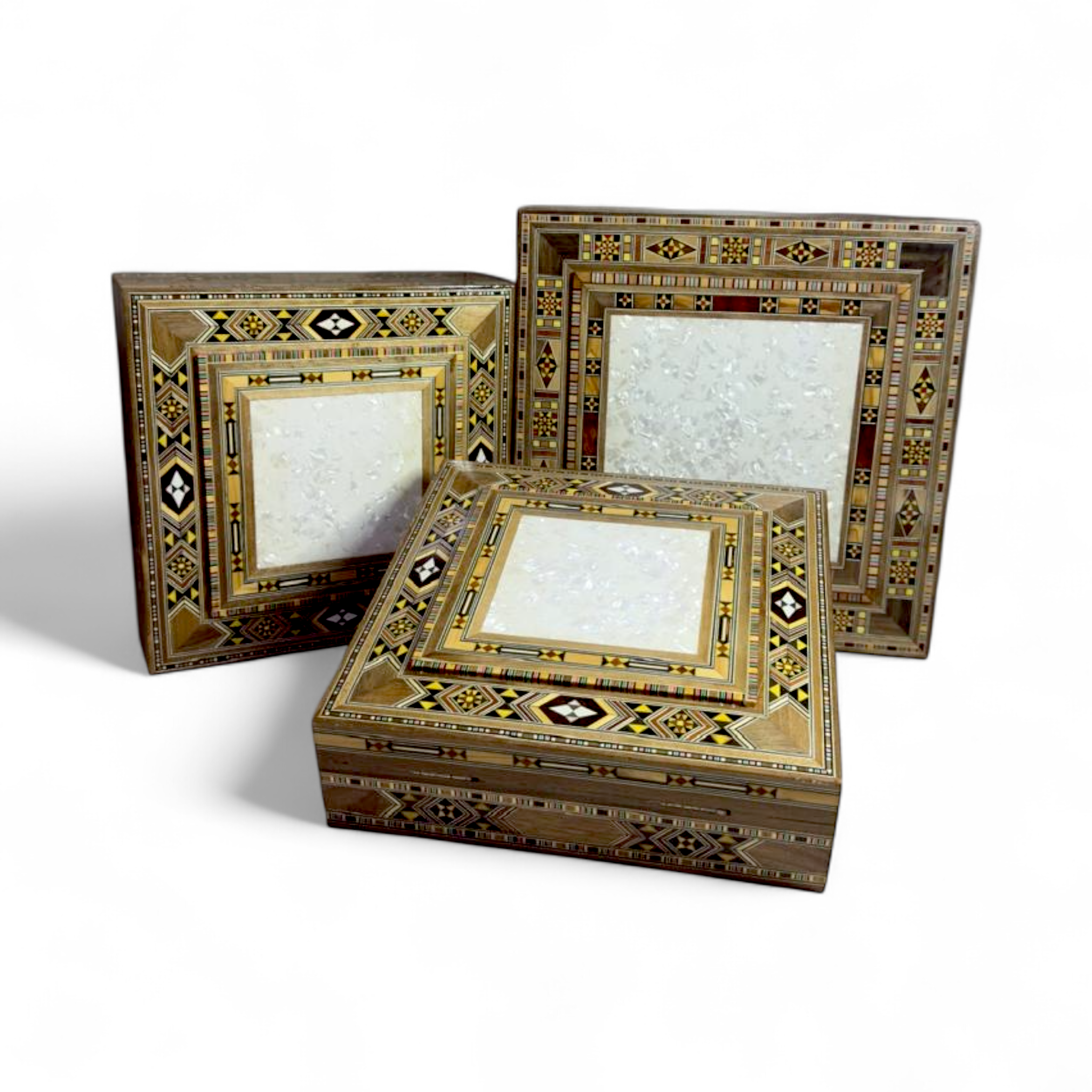Damascene Oud Boxes 30*30
