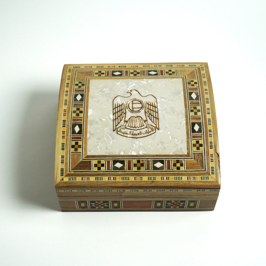 Damascene Oud Box 14x14