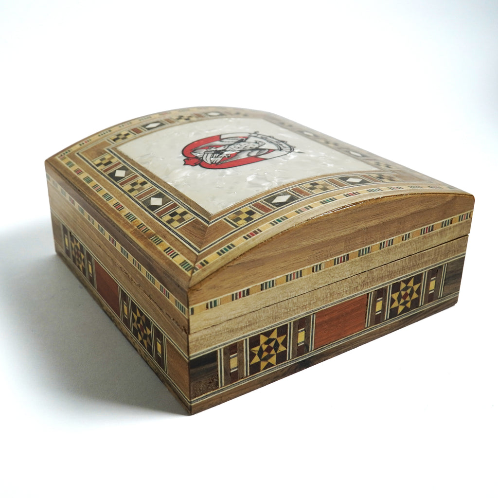 Damascene Oud Box 14x14